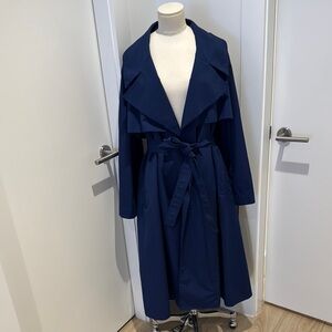 Banana Republic Blue Trench Coat